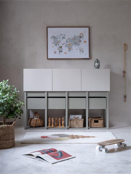 Grote foto ladekast tweens eucalyptus eucalyptus kinderen en baby complete kinderkamers