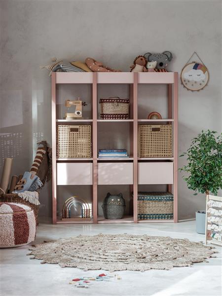 Grote foto opbergakast tweens pink pink kinderen en baby complete kinderkamers