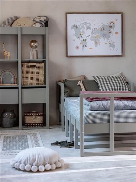Grote foto kinderbed tweens eucalyptus 90 x 200 cm 90x200 kinderen en baby complete kinderkamers