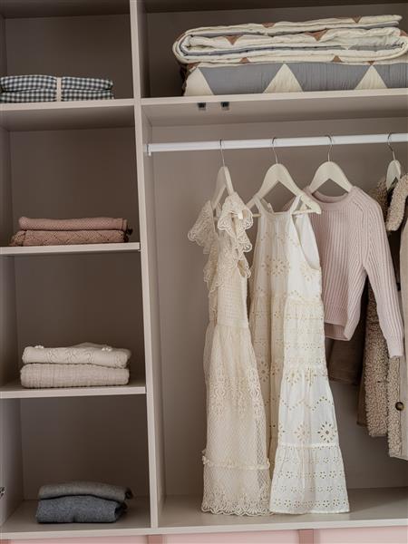 Grote foto kledingkast tweens pink sand pink kinderen en baby complete kinderkamers