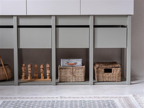 Grote foto ladekast tweens eucalyptus eucalyptus kinderen en baby complete kinderkamers