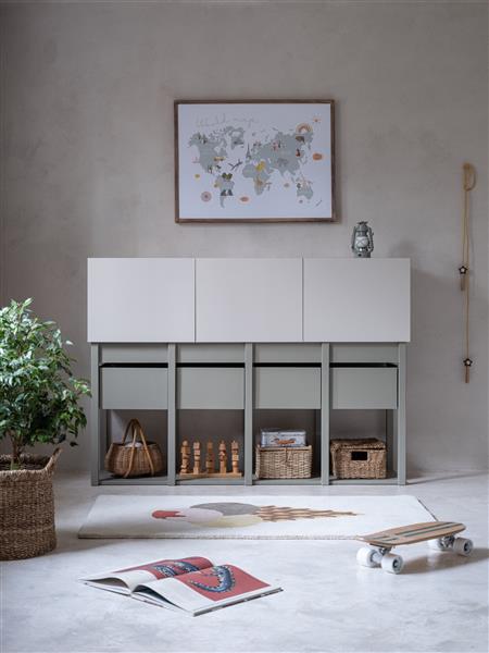 Grote foto ladekast tweens eucalyptus eucalyptus kinderen en baby complete kinderkamers