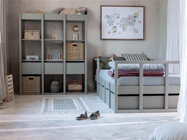 Grote foto opbergkast tweens eucalyptus eucalyptus kinderen en baby complete kinderkamers