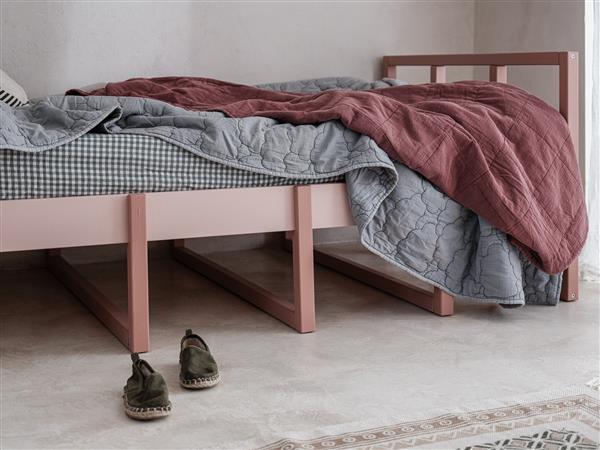 Grote foto kinderbed tweens pink 90 x 200 cm 90x200cm kinderen en baby complete kinderkamers