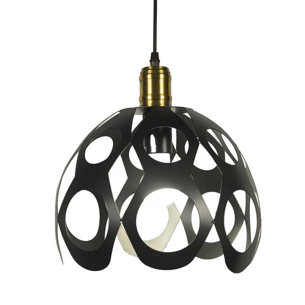 Grote foto moderne koepelvormige hanglamp zwart scaldare torano huis en inrichting overige