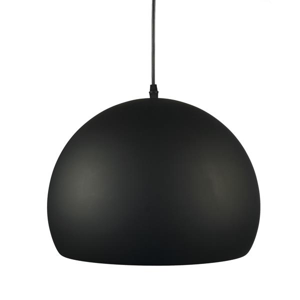Grote foto zwarte hanglamp met goudkleurige binnenkant valott oca huis en inrichting overige