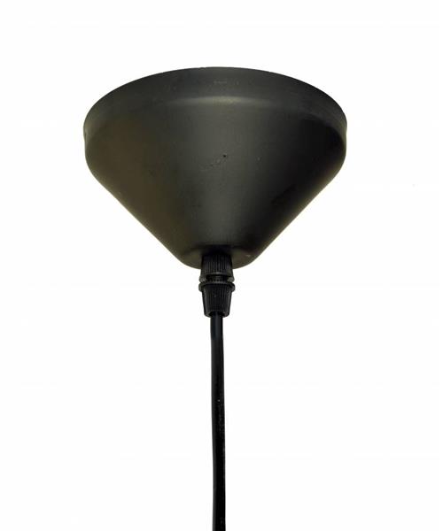 Grote foto zwarte hanglamp met goudkleurige binnenkant valott oca huis en inrichting overige