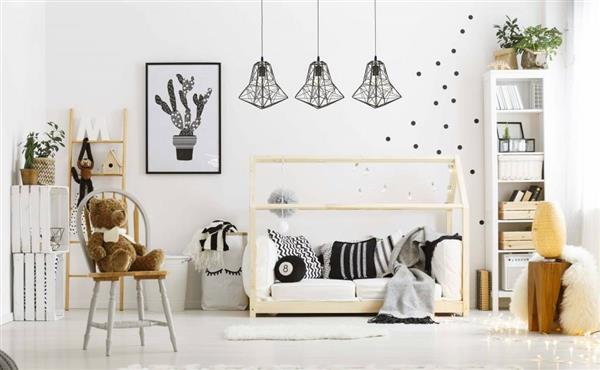 Grote foto scandinavische hanglamp diamant zwart scaldare nesso huis en inrichting overige