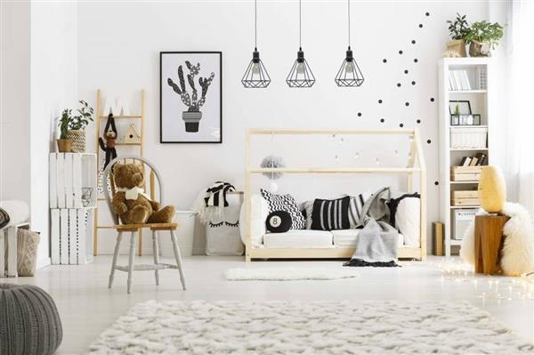 Grote foto scandinavische hanglamp diamant zwart scaldare noale huis en inrichting overige