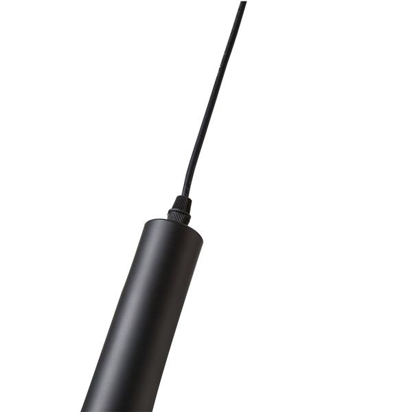 Grote foto moderne zwarte kegel hanglamp valott pullo huis en inrichting overige