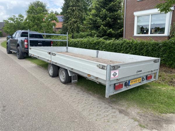 Grote foto henra plateau aanhanger 5 x 2 mtr agrarisch aanhangwagens