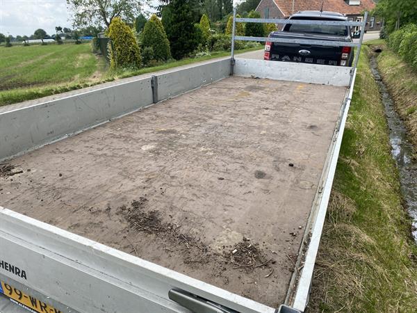 Grote foto henra plateau aanhanger 5 x 2 mtr agrarisch aanhangwagens