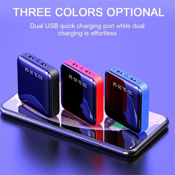 Grote foto drphone pbm3 20.000mah powerbank oplader 2 usb output 1.a 2.1a 2x input micro usb ubc c telecommunicatie opladers en autoladers