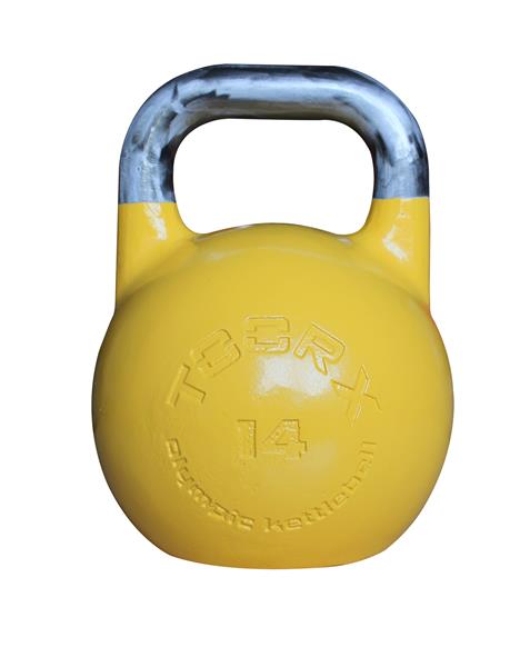 Grote foto toorx fitness kcae olympic kettlebell 8 36 kg 8 kg roze sport en fitness fitness