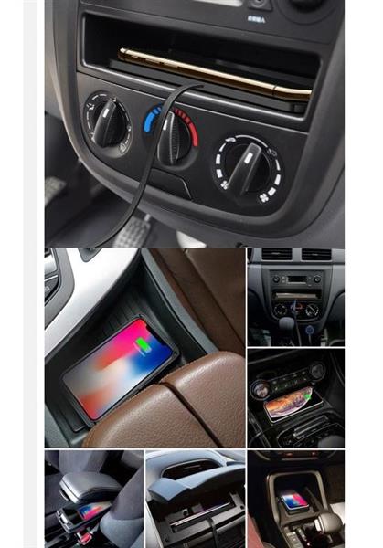 Grote foto drphone wcp auto draadloze oplaadpad draadloze lader 15w antislip mat apart pbc moederbord telecommunicatie opladers en autoladers