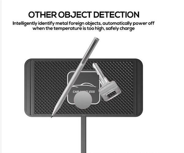 Grote foto drphone wcp auto draadloze oplaadpad draadloze lader 15w antislip mat apart pbc moederbord telecommunicatie opladers en autoladers