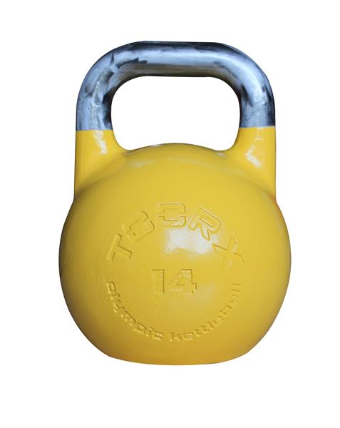 Grote foto toorx fitness kcae olympic kettlebell 8 36 kg 8 kg roze sport en fitness fitness