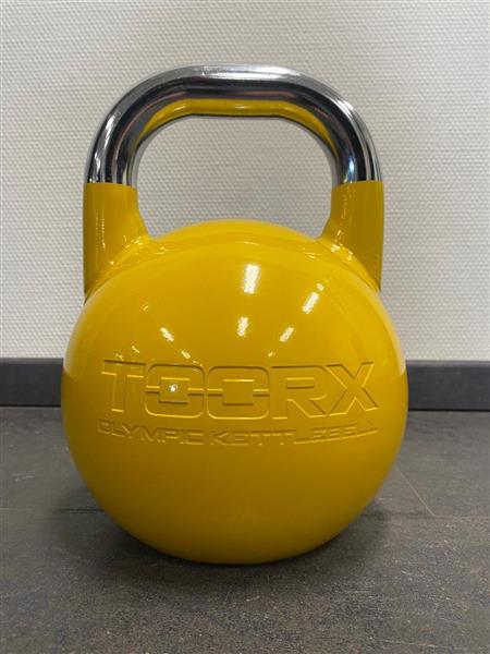 Grote foto toorx fitness kcae olympic kettlebell 8 36 kg 8 kg roze sport en fitness fitness