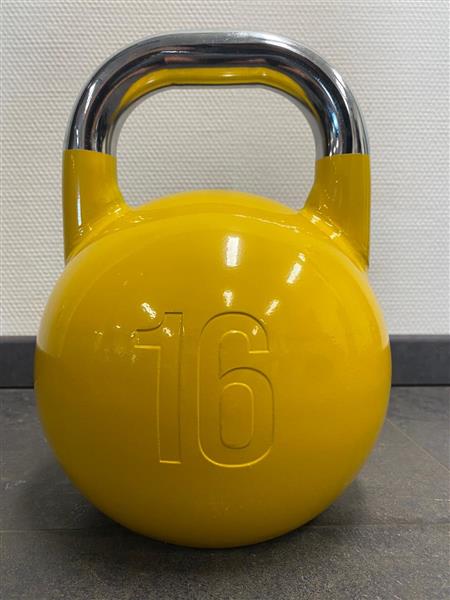 Grote foto toorx fitness kcae olympic kettlebell 8 36 kg 8 kg roze sport en fitness fitness