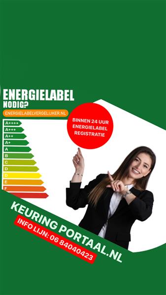 Grote foto energielabel voor uw woning nodig vanaf 145 huizen en kamers makelaars