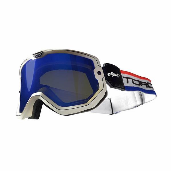 Grote foto torc americana mojave classic retro motorbril motoren kleding
