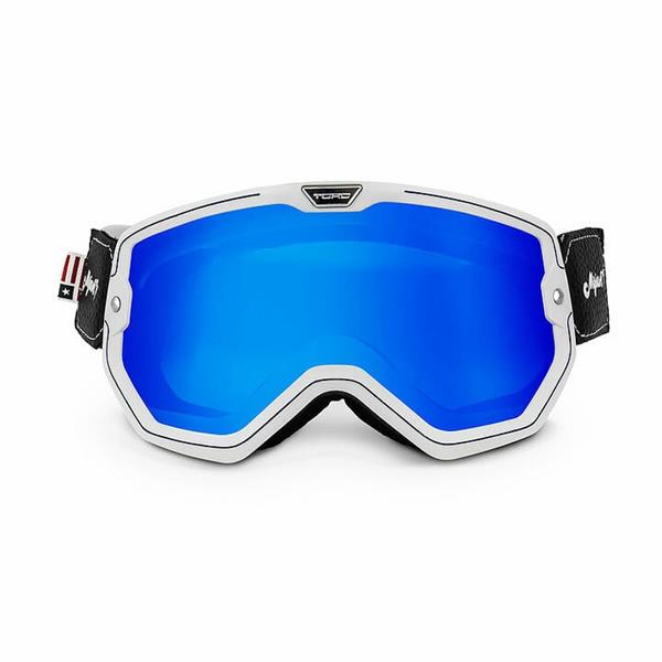 Grote foto torc americana mojave classic retro motorbril motoren kleding