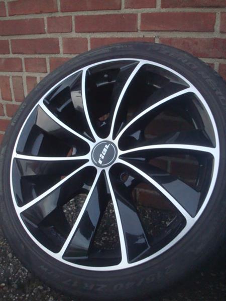 Grote foto 17 inch originele rial black velgen 5x100 auto onderdelen banden en velgen