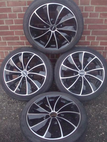 Grote foto 17 inch originele rial black velgen 5x100 auto onderdelen banden en velgen