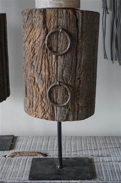Grote foto ornament met ring op standaard h40 x b17 cm huis en inrichting woningdecoratie