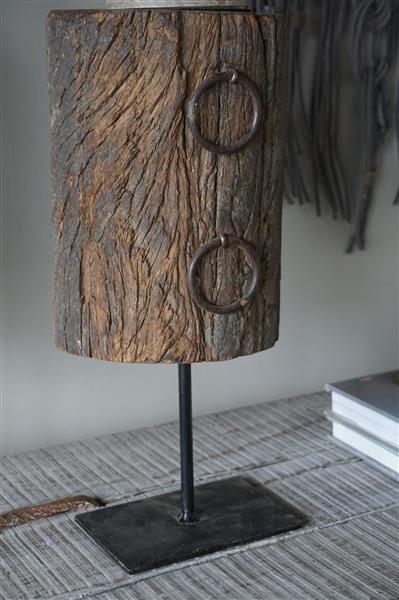 Grote foto ornament met ring op standaard h40 x b17 cm huis en inrichting woningdecoratie