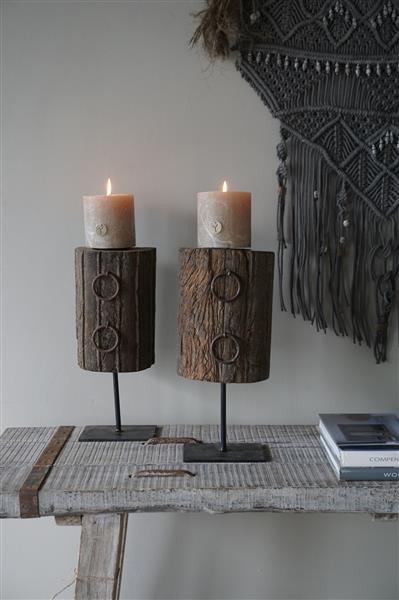 Grote foto ornament met ring op standaard h40 x b16 cm huis en inrichting woningdecoratie