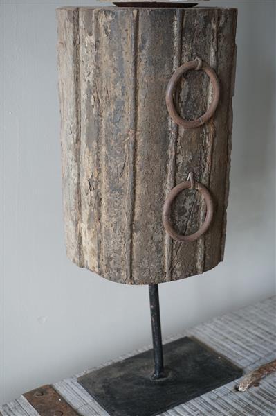 Grote foto ornament met ring op standaard h40 x b16 cm huis en inrichting woningdecoratie