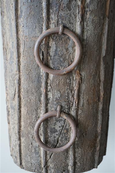 Grote foto ornament met ring op standaard h40 x b16 cm huis en inrichting woningdecoratie