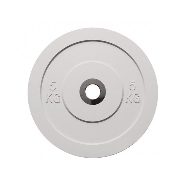 Grote foto toorx fitness bumper plates challenge 50mm diameter 25 kg rood sport en fitness fitness