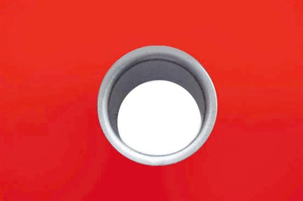 Grote foto toorx fitness bumper plates challenge 50mm diameter 25 kg rood sport en fitness fitness