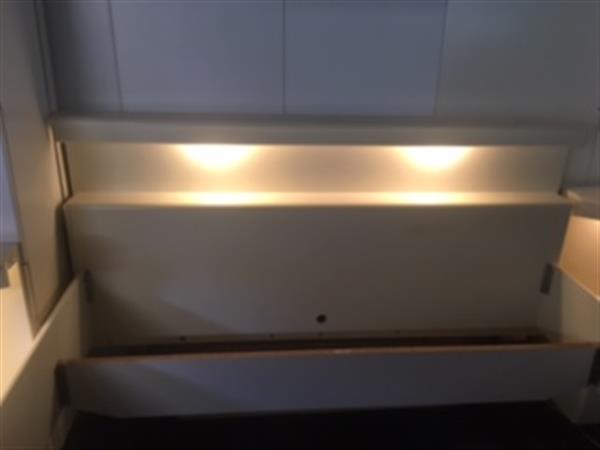 Grote foto mooi degelijk 2 pers. slaapkamerbed 2 kastjes huis en inrichting bedden
