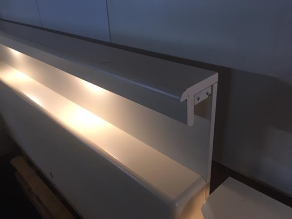 Grote foto mooi degelijk 2 pers. slaapkamerbed 2 kastjes huis en inrichting bedden