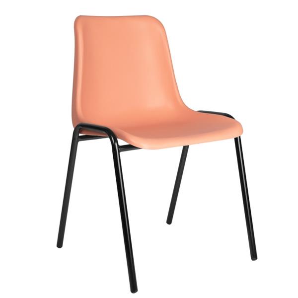 Grote foto bucky kantinestoel zwart frame huis en inrichting stoelen