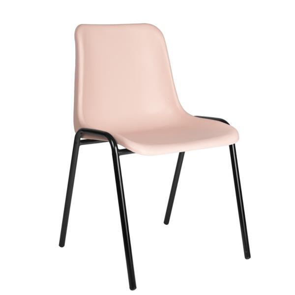 Grote foto bucky kantinestoel zwart frame huis en inrichting stoelen