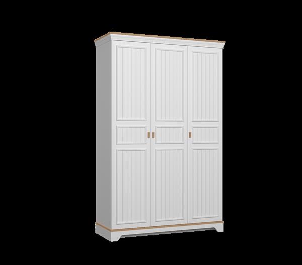 Grote foto monte 2 persoonsbed 140x200 wit beige almila antiek en kunst stoelen en banken