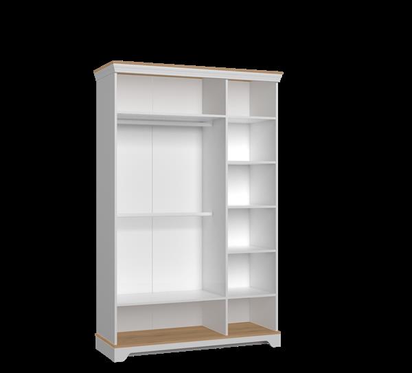 Grote foto monte 2 persoonsbed 140x200 wit beige almila antiek en kunst stoelen en banken
