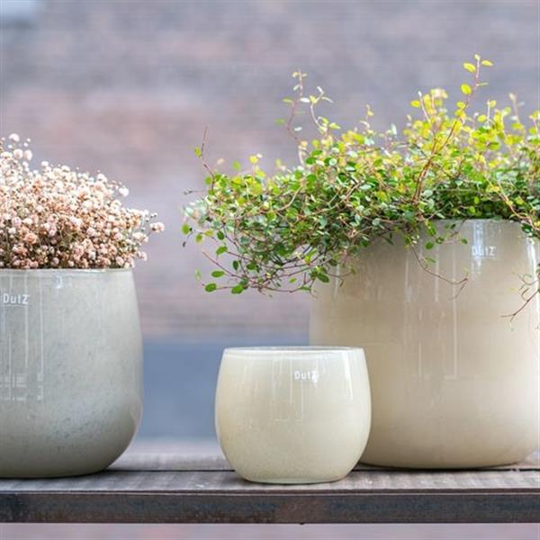 Grote foto pot beige h14xd16 cm huis en inrichting woningdecoratie