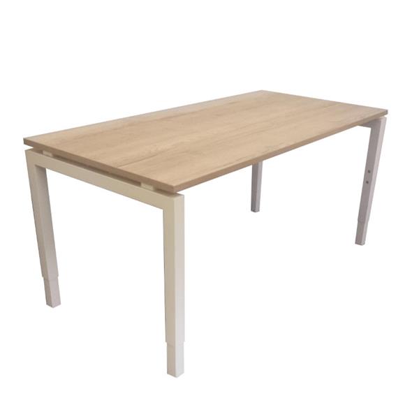 Grote foto vierpoot bureau wit onderstel nieuw blad huis en inrichting stoelen