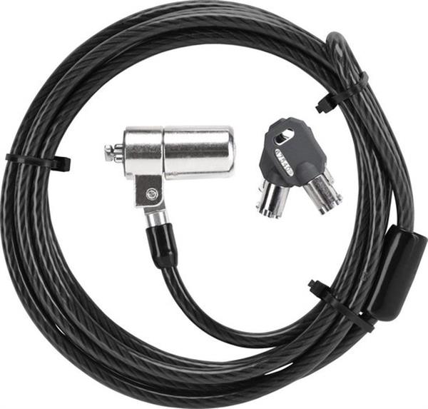 Grote foto targus defcon key security laptop cable lock beveiligingskabel diversen overige diversen