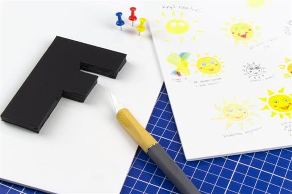 Grote foto kangaro foamboard a3 10mm zwart doos van 5 stuks k 0071 103 verpakking beschadigd zakelijke goederen kantoorartikelen
