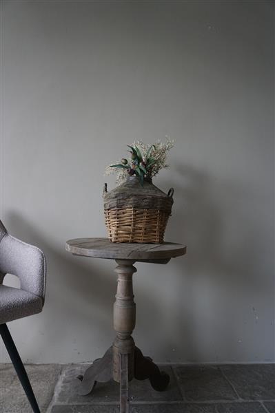 Grote foto kunstbloemen toef groen olijf l45 cm huis en inrichting woningdecoratie