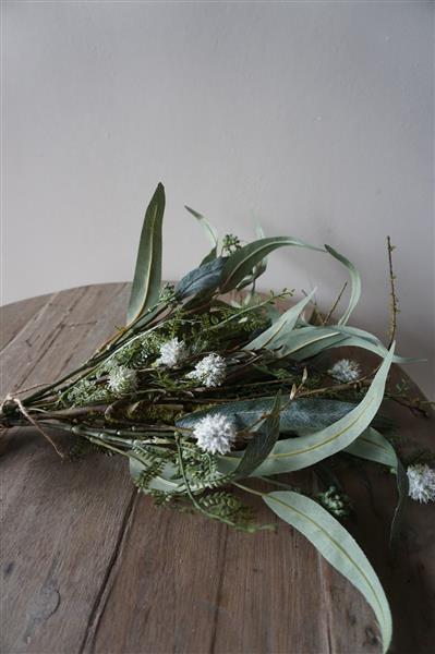 Grote foto kunstbloemen boeket mimosa zijden l45 cm huis en inrichting woningdecoratie