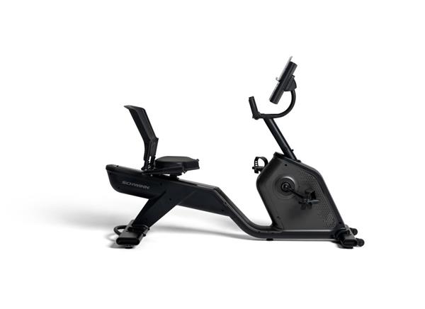 Grote foto schwinn recumbent bike hometrainer 590r met jrny sport en fitness fitness