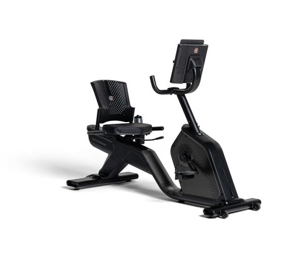 Grote foto schwinn recumbent bike hometrainer 590r met jrny sport en fitness fitness
