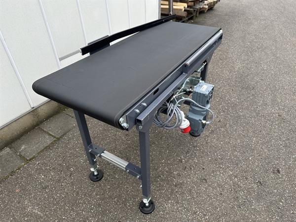 Grote foto taks vlakke transportband 128 x 50 cm agrarisch transportbanden